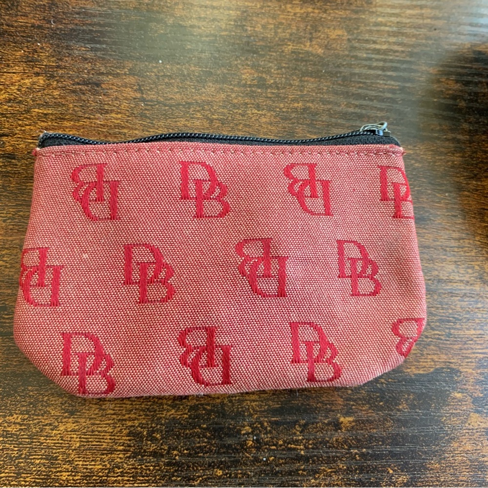 Dooney & Bourke Red Coin Pouch